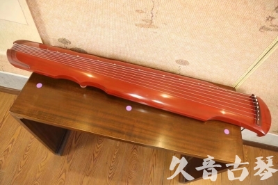 淮南市●久音古琴  ●典藏系列  20230608[红洒金伏羲]